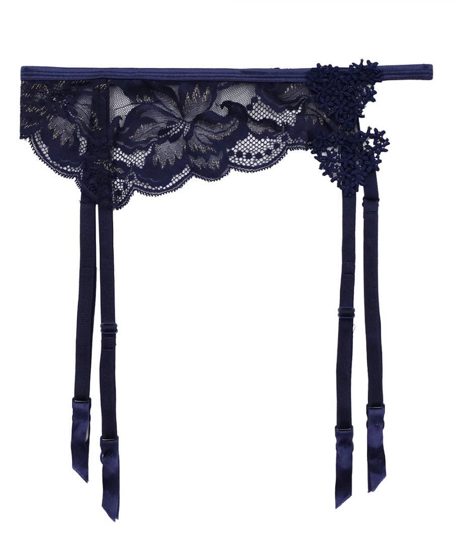 In Your Heart アシンメトリーレースガーターベルト