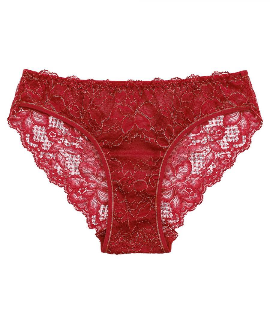 Velvet Sin バックオープンデザインショーツ