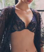 In Your Heart デコルテレースモールドカップブラジャー