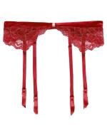 Velvet Sin ベロア×レースガーターベルト