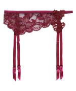 In Your Heart アシンメトリーレースガーターベルト