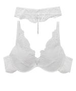 Melodie チョーカー付きデコルテレースモールドカップブラジャー