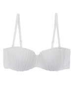 Melodie プリーツストラップレスブラジャー