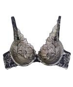 Champagne Rose デコルテレースモールドカップブラジャー