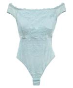 Signal オフショルレースボディスーツ,テディ