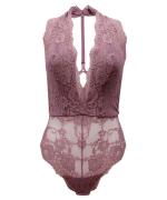 Belladonna バックストリングレースボディスーツ,テディ