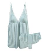 Signal プリーツベビードール&ショーツ