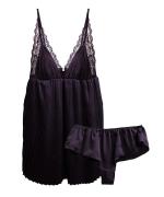 Signal プリーツベビードール&ショーツ