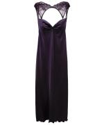 Signal レースコンビロングドレス