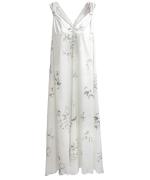 Light Petal フラワープリントロングドレス