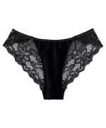 Velvet Sin ベロア×レースショーツ